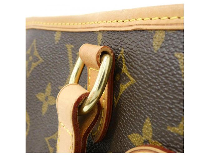 Borsa a tracolla verticale Louis Vuitton Monogram Batignolles Marrone - vista 4