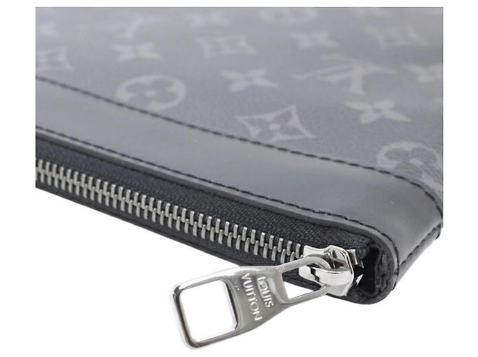 Pochette Discovery Louis Vuitton Clutch Bag Nero Monogramma - vista 4
