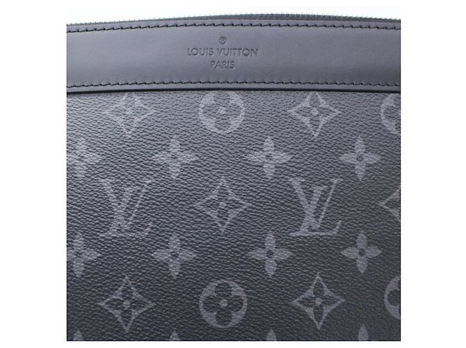Pochette Discovery Louis Vuitton Clutch Bag Nero Monogramma - vista 5