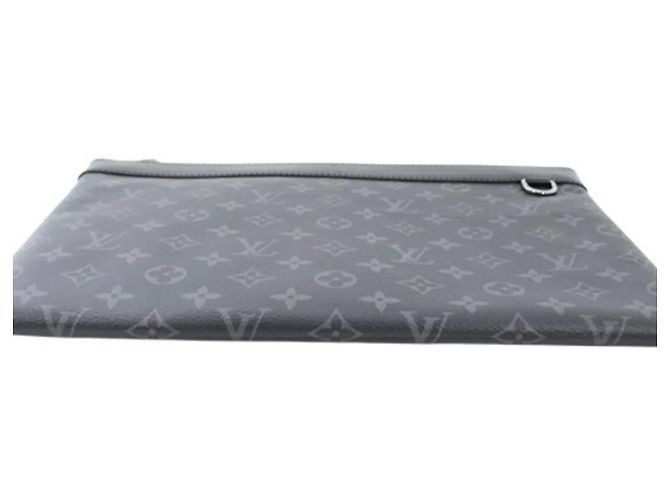 Pochette Discovery Louis Vuitton Clutch Bag Nero Monogramma - vista 6