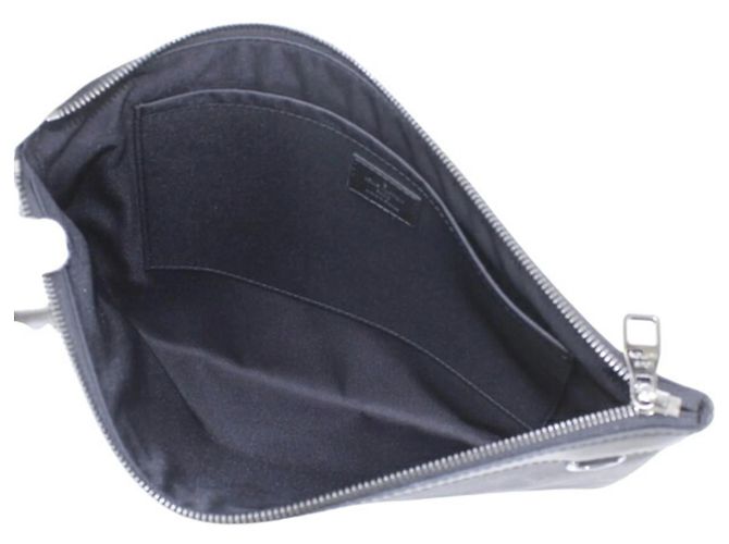 Pochette Discovery Louis Vuitton Clutch Bag Nero Monogramma - vista 7