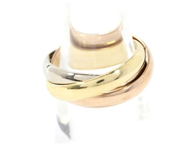 Cartier Trinity Classic MM Ring Pink Weiß Gelb - Ansicht 3