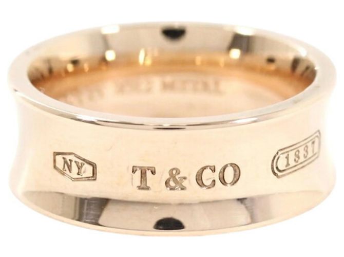 Anello Tiffany & Co. 1837 in metallo Rubedo Rosa D'oro - vista 5
