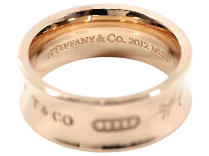 Anello Tiffany & Co. 1837 in metallo Rubedo Rosa D'oro - vista 6
