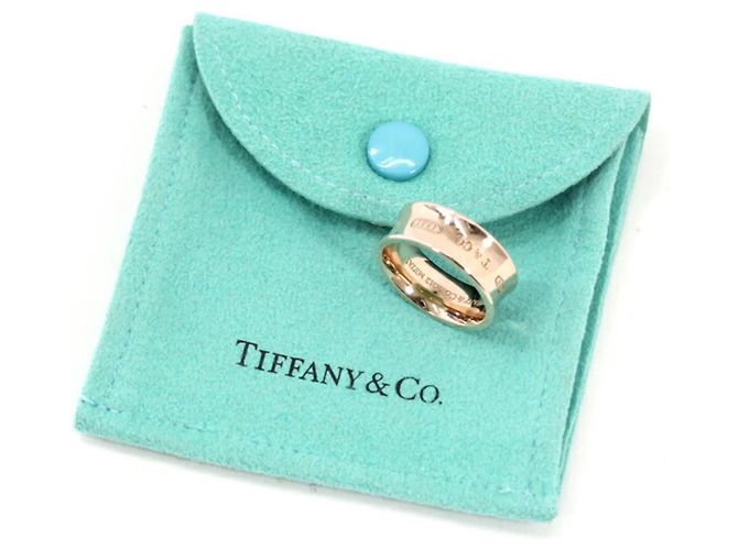 Anello Tiffany & Co. 1837 in metallo Rubedo Rosa D'oro - vista 7