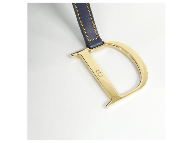 Borsa a tracolla Saddle Christian Dior Blu - vista 5