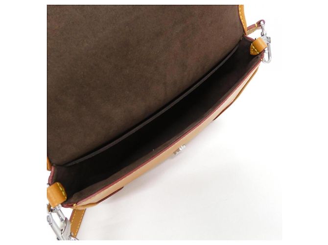 Borsa a Spalla Louis Vuitton Epi Bussy M59459 Marrone - vista 6