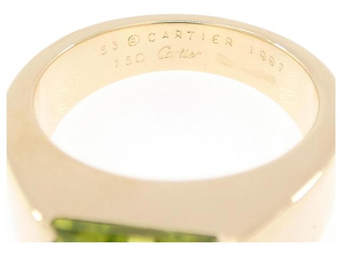 Anello Tank di Cartier in oro giallo 18K - vista 4