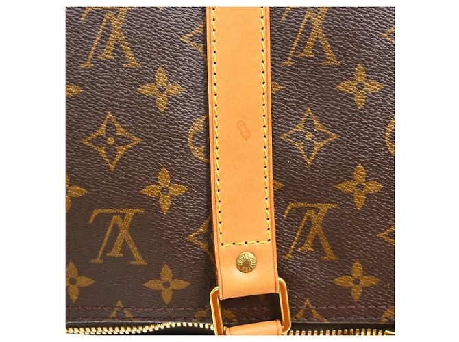 Louis Vuitton Keepall Monogram Canvas 50 Marrone - vista 7