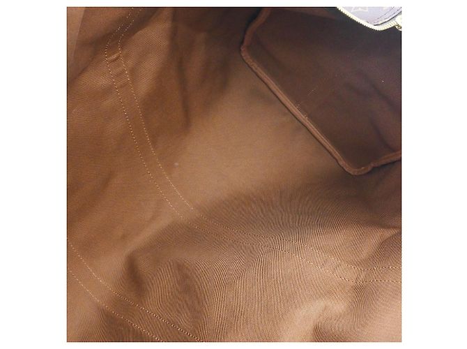 Louis Vuitton Keepall Bandouliere Monogram Canvas 60 Marrone - vista 3