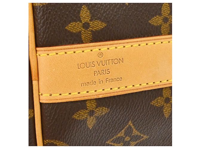 Louis Vuitton Keepall Bandouliere Monogram Canvas 60 Marrone - vista 4
