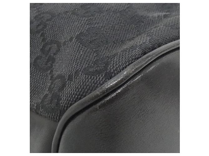 Borsa a Spalla Gucci GG Canvas Nera Nero - vista 3