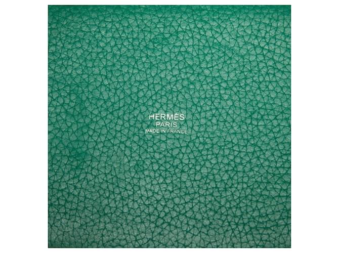 Hermès Borsa Hermes Picotin Lock PM Verde - vista 5