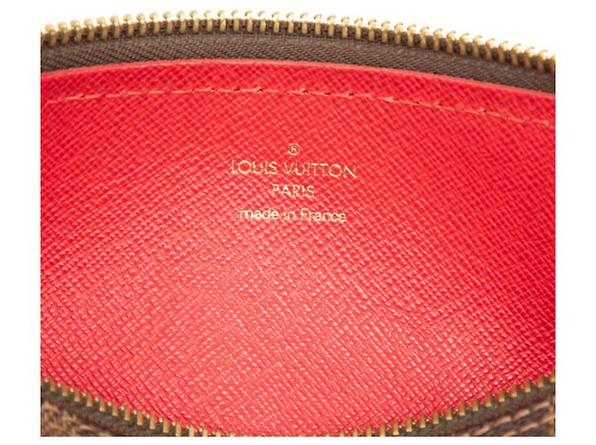 Borsa Louis Vuitton Damier Papillon 26 Marrone - vista 5