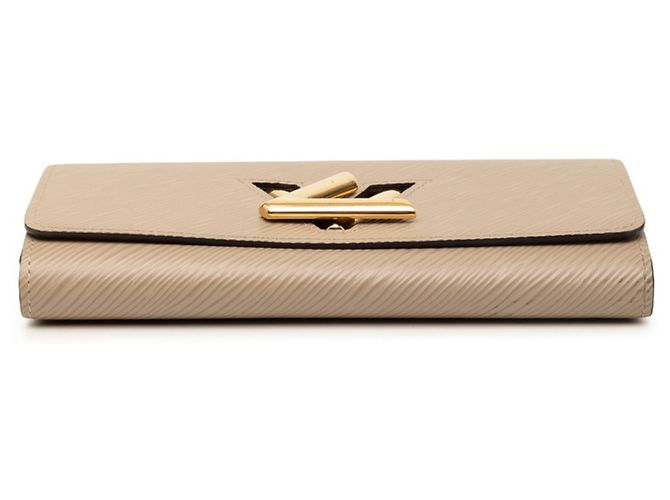Cartera larga Louis Vuitton Epi Twist Beige - vista 3