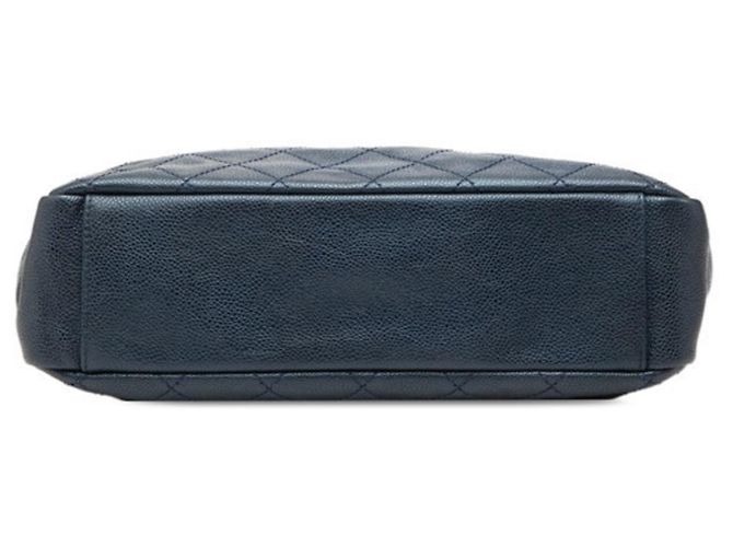 Borsa Tote Chanel Matelassé Blue - vista 3