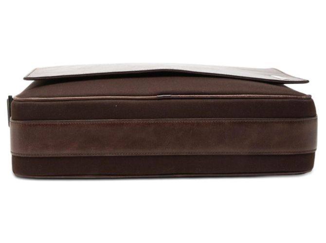Borsa a tracolla Cartier Santos Marrone - vista 3