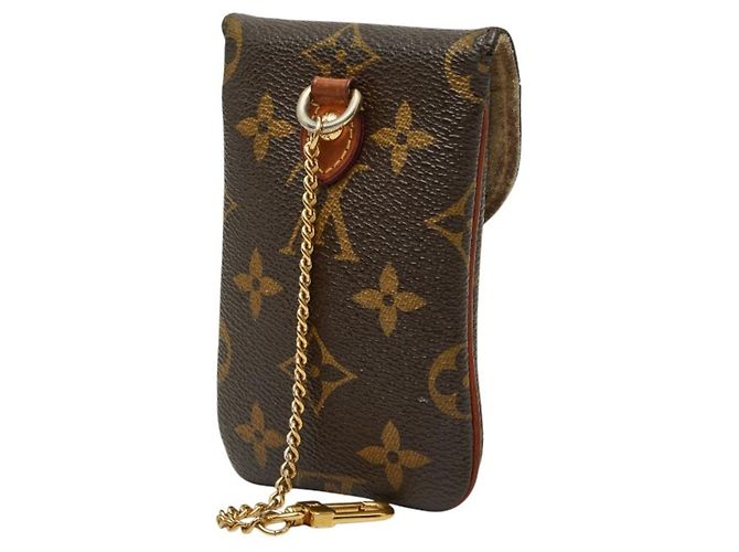 Louis Vuitton Monogram Etui Telephone MM Handyhülle Braun - Ansicht 2