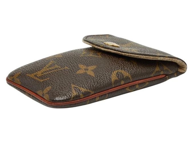 Louis Vuitton Monogram Etui Telephone MM Handyhülle Braun - Ansicht 4