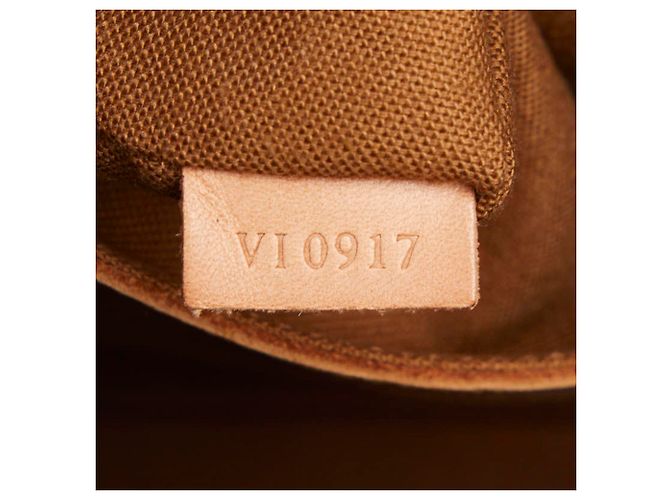 Borsa Louis Vuitton Monogram Alma Vecchio Modello Marrone - vista 11