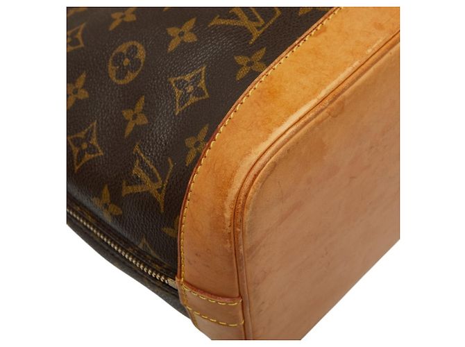 Borsa Louis Vuitton Monogram Alma Vecchio Modello Marrone - vista 7