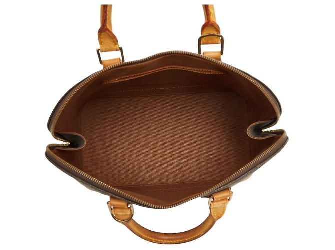 Borsa Louis Vuitton Monogram Alma Vecchio Modello Marrone - vista 9