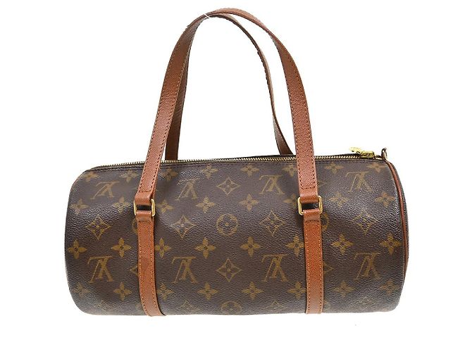 Borsa Louis Vuitton Papillon Monogram Canvas 30 Marrone - vista 2