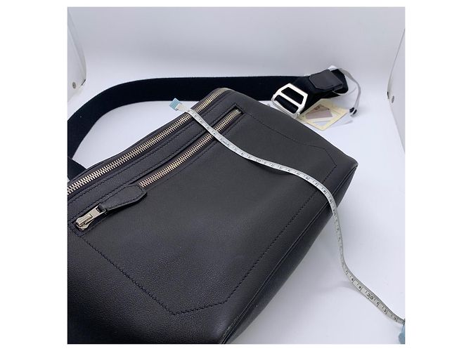 Portafoglio Hermès Cityslide in pelle nera Nero - vista 10