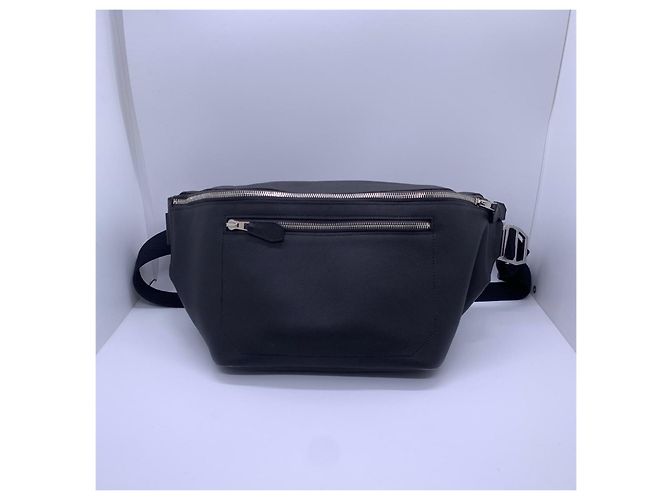 Portafoglio Hermès Cityslide in pelle nera Nero - vista 2