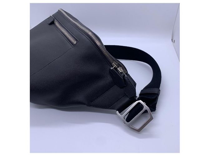 Portafoglio Hermès Cityslide in pelle nera Nero - vista 5