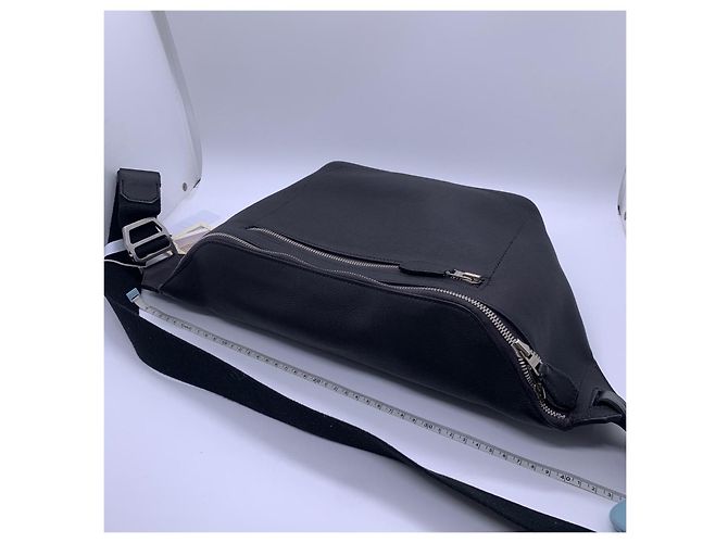 Portafoglio Hermès Cityslide in pelle nera Nero - vista 6