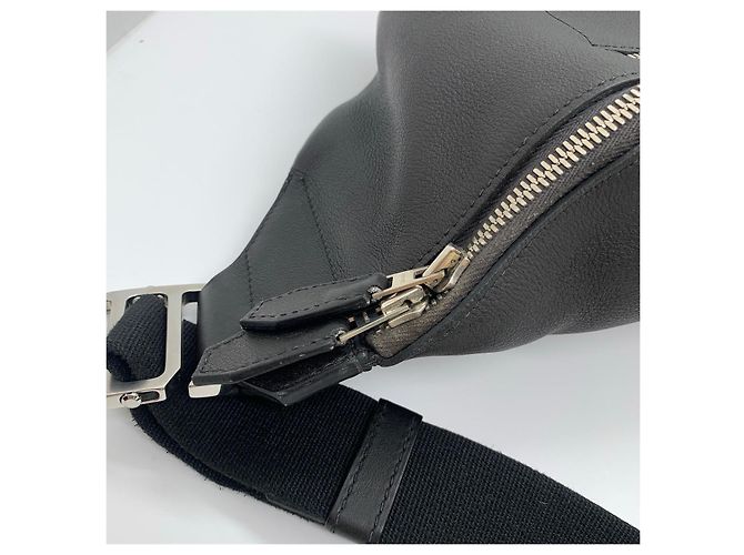 Portafoglio Hermès Cityslide in pelle nera Nero - vista 8