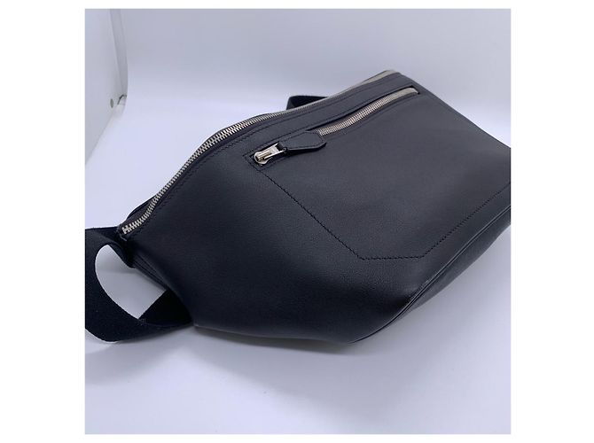Portafoglio Hermès Cityslide in pelle nera Nero - vista 9
