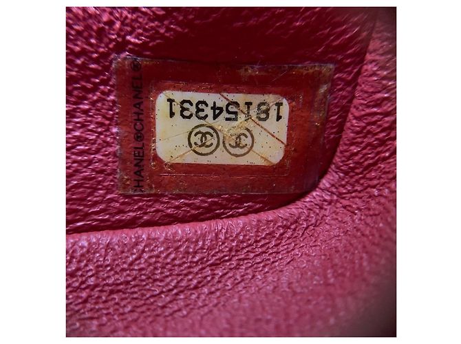 Borsa Chanel Jumbo Rossa in Pelle Rosso - vista 10