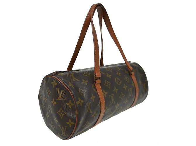 Borsa Louis Vuitton Papillon Monogram Canvas 30 Marrone - vista 2