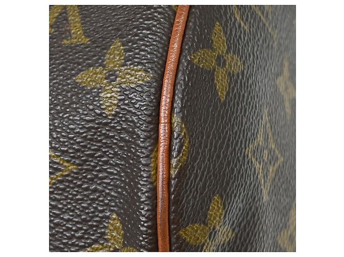 Borsa Louis Vuitton Papillon Monogram Canvas 30 Marrone - vista 7