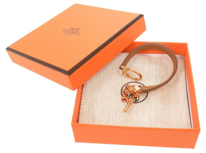 Bracciale Charm Croisière Hermès Beige D'oro - vista 2