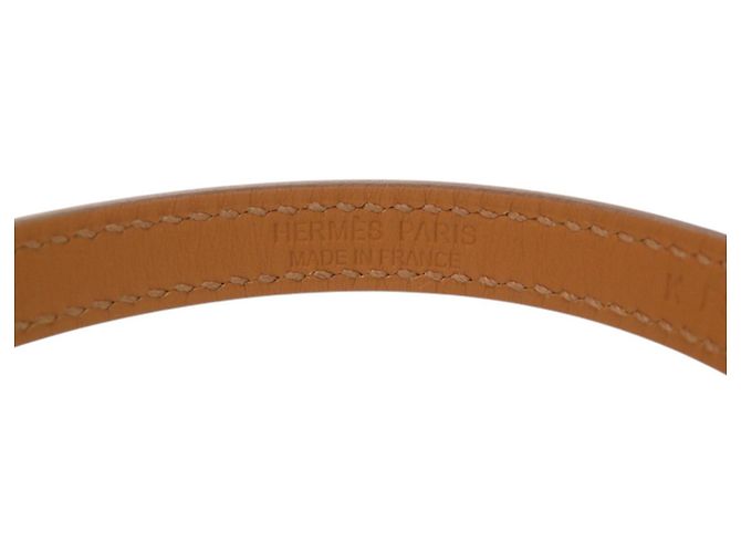 Bracciale Charm Croisière Hermès Beige D'oro - vista 4