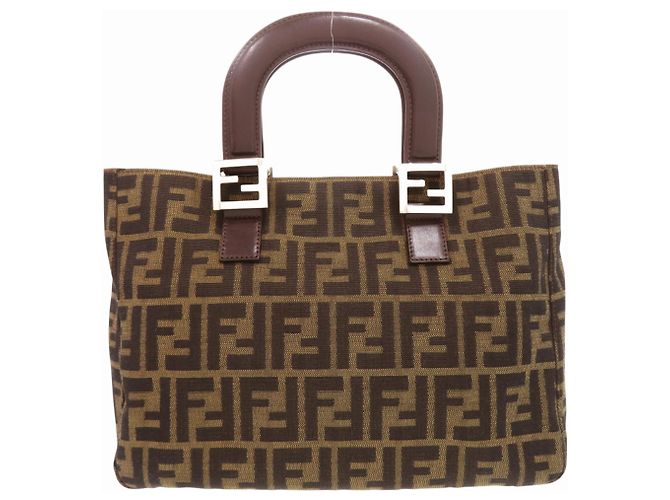 Borsa Fendi Zucca 26329 Marrone - vista 2