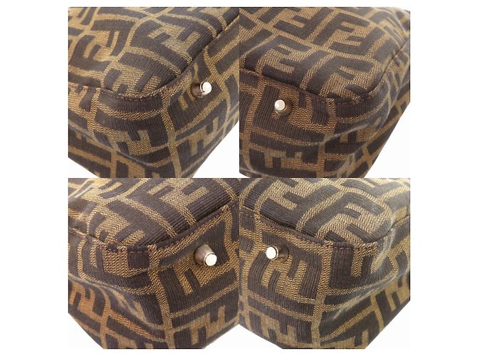 Borsa Fendi Zucca 26329 Marrone - vista 3