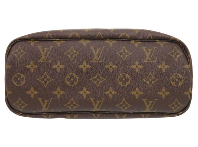 Borsa Tote Louis Vuitton Neverfull PM Monogram Marrone Monogramma - vista 4