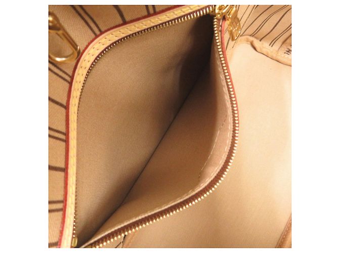 Borsa Tote Louis Vuitton Neverfull PM Monogram Marrone Monogramma - vista 7