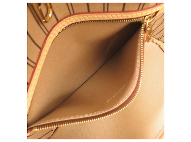 Borsa Tote Louis Vuitton Neverfull PM Monogram Marrone Monogramma - vista 7