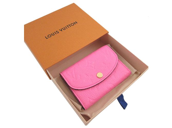 Cartera Louis Vuitton Rosalie Monogram Empreinte Rosa - vista 2