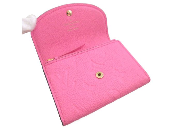 Cartera Louis Vuitton Rosalie Monogram Empreinte Rosa - vista 4