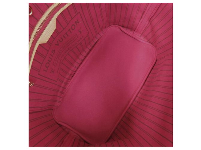 Borsa Louis Vuitton Neverfull MM Fuchsia Monogram Fuschia Monogramma - vista 5