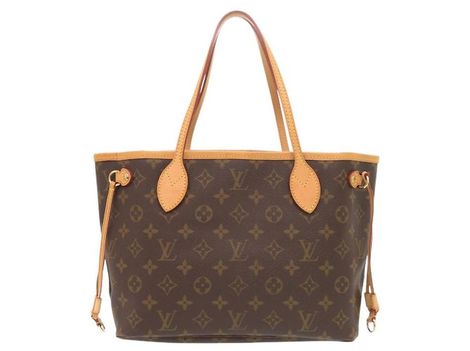 Borsa Tote Louis Vuitton Neverfull PM Monogram Beige Monogramma - vista 2