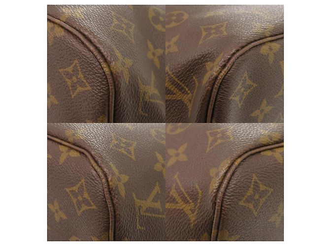 Borsa Tote Louis Vuitton Neverfull PM Monogram Beige Monogramma - vista 4