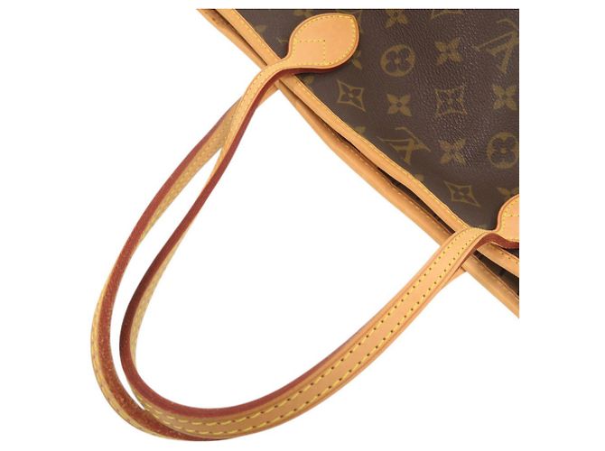 Borsa Tote Louis Vuitton Neverfull PM Monogram Beige Monogramma - vista 7