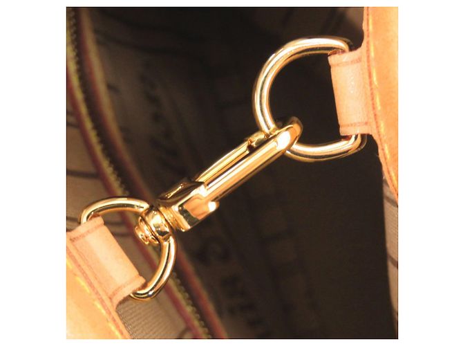 Borsa Tote Louis Vuitton Neverfull PM Monogram Beige Monogramma - vista 9